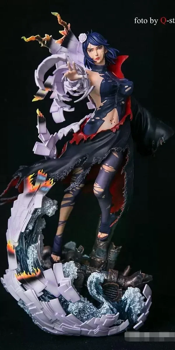 【In Stock】CW Studios Naruto Konan Battle damage 1:7 Resin Statue