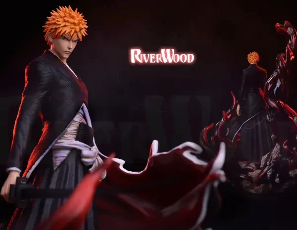 【Pre order】RiverWood Studio BLEACH Kurosaki Ichigo 卍 Resin Statue Deposit