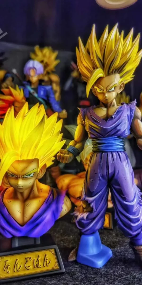 【In Stock】XZ Studio Dragon Ball Junior Gohan SSJ Bust Resin Statue