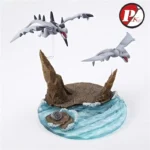 【Pre order】PKMW Studio Pokemon Aerodactyl Omanyte Kabutops Resin Statue Deposit - Image 6