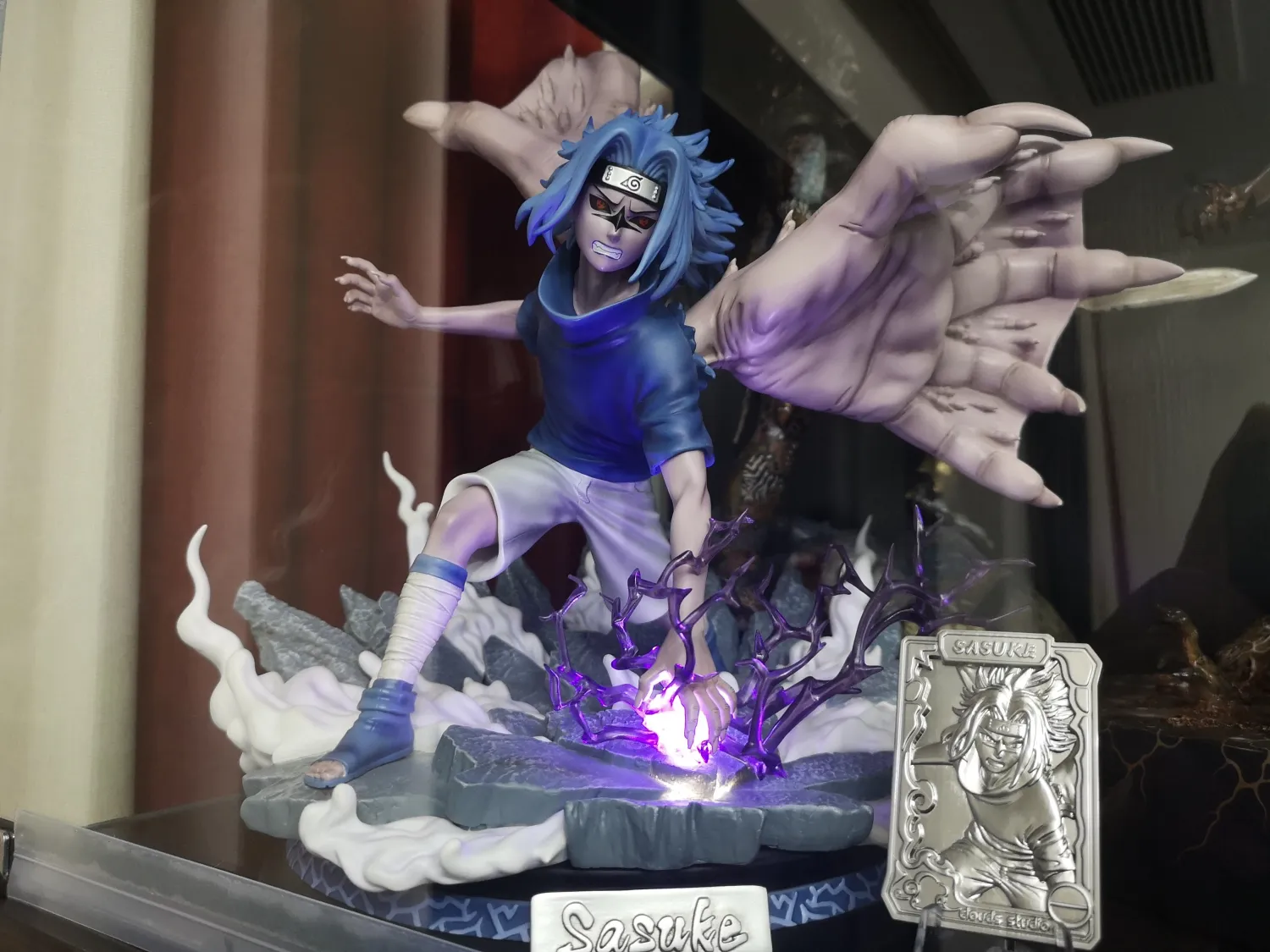 09c433c816b5c875 【In Stock】Clouds Studio Naruto Sigil Sasuke 1:6 Scale Resin Statue - Image 1