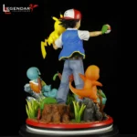 【Pre order】Legendary Collectibles Pokemon Ash Ketchum pikachu Charmander Squirtle Bulbasaur 1/4 Resin Statue Deposit - Image 7