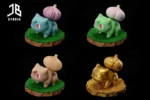 【In Stock】JB studio Pokemon Garlic Bulbasaur Resin Statue - Image 5