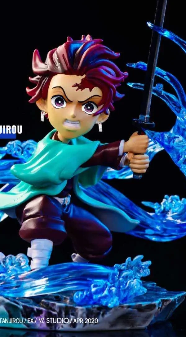 【Pre order】 Yz Studio Demon Slayer:Kamado Tanjirou Water of breathing Resin Statue Deposit