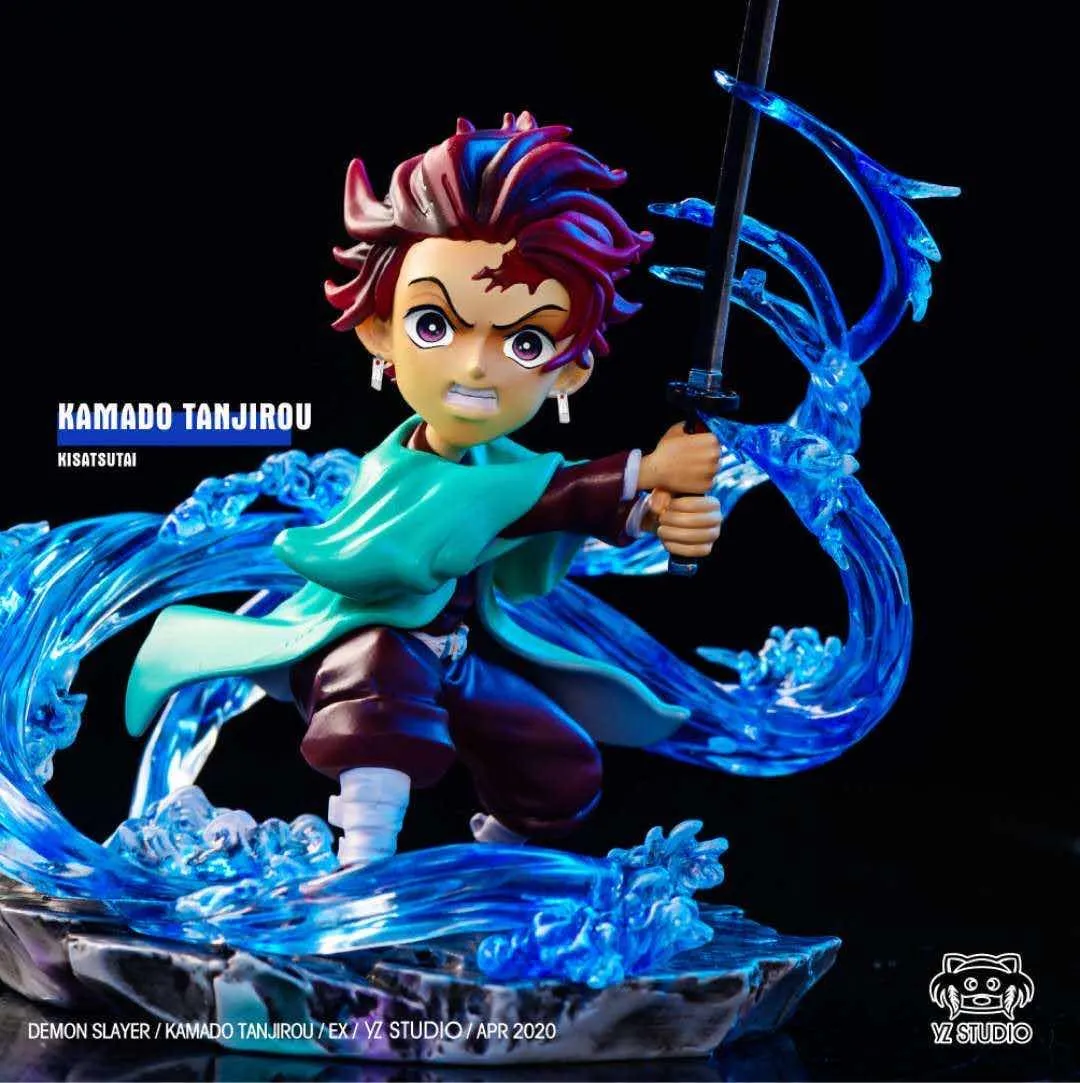 0e384b05a69fecab 【Pre order】 Yz Studio Demon Slayer:Kamado Tanjirou Water of breathing Resin Statue Deposit - Image 1