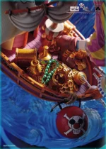 【Pre order】YUNQI CREATE One-Piece Buggy 1/7 Scale Resin Statue Deposit - Image 5