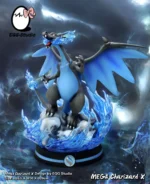 【In Stock】EGG-Studio Pokemon MEGA Charizard X Resin Statue - Image 2
