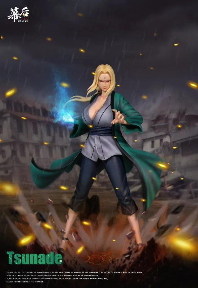 1047a022f6c23e34 【In Stock】MH Studio Naruto Tsunade 1:7 Scale Resin Statue - Image 1