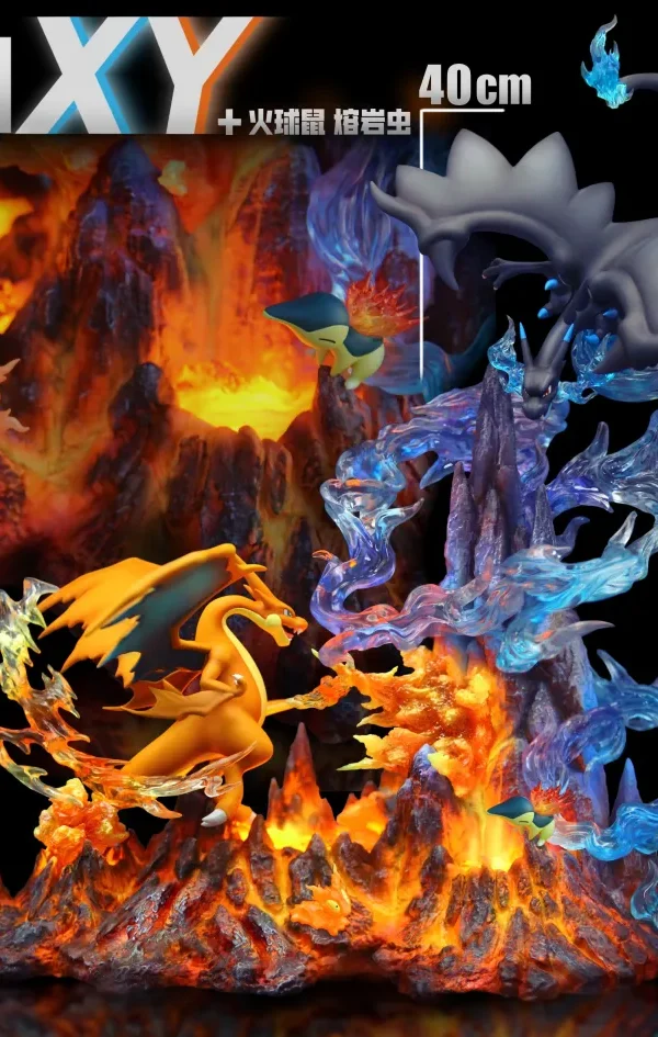 【In Stock】Crescent-Studio Pokemon XY Charizard Resonance Resin Statue