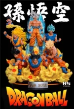 【In Stock】RS STUDIOS Dragon Ball Super Full Forms of Goku Resin Statue