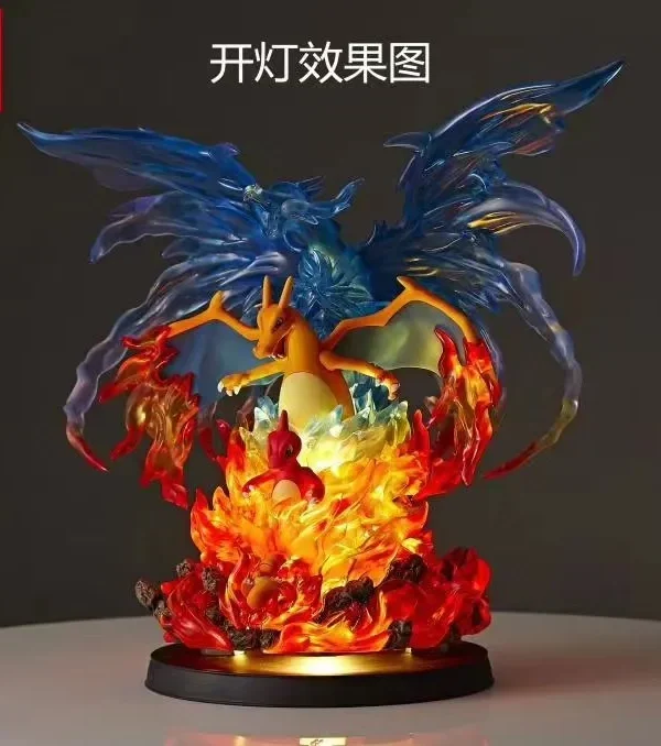 【Pre order】King Studio Pokemon The Road of Charmander Evolution Resin Statue Deposit