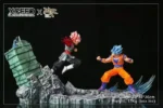 【Pre order】Xcreed Mrc Studio DragonBall Super Goku Saiyan blue VS Goku Saiyan Rose 1:6 Scale Resin Statue Deposit
