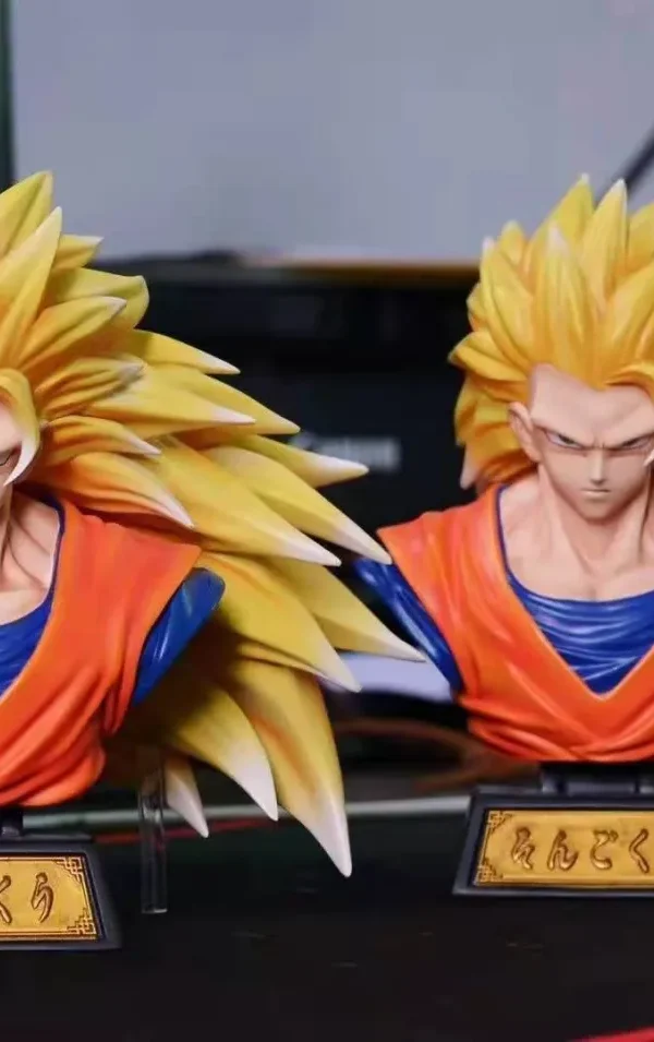 【In Stock】XZ Studio Dragon Ball Super Saiyan 3 SSJ3 Goku Bust Resin Statue