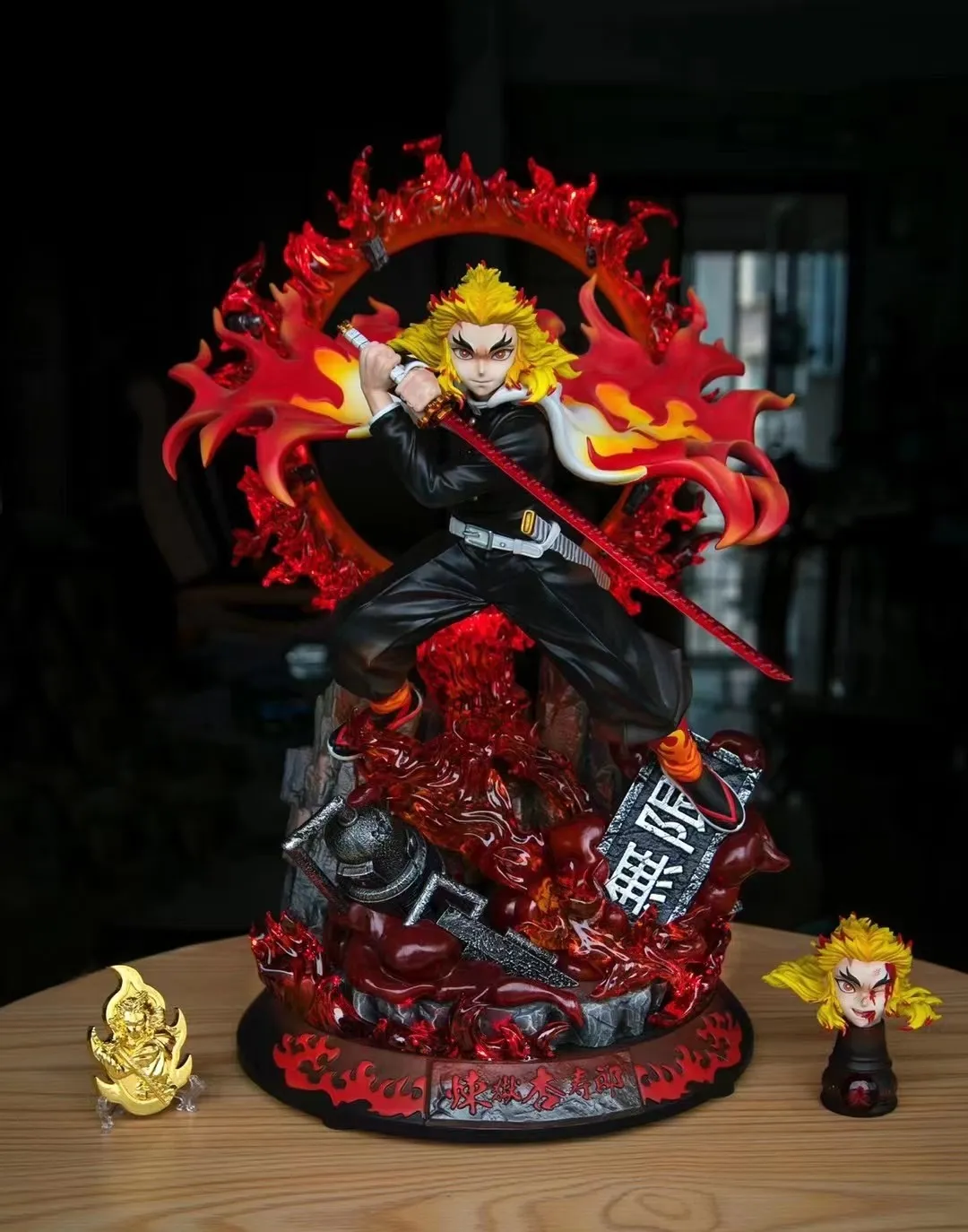 179714b4e1dafb57 【In Stock】Jianke Studio Demon Slayer Rengoku Kyoujurou 1/6 Scale Resin Statue - Image 1