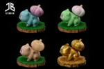 【In Stock】JB studio Pokemon Garlic Bulbasaur Resin Statue - Image 3