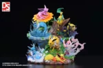 【Pre order】DS Studio Pokemon Anniversary Statue Eevee Family ​Resin Statue