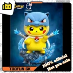 【Pre order】EGG-Studio Pokemon Blastoise Pikachu Resin statue - Image 3