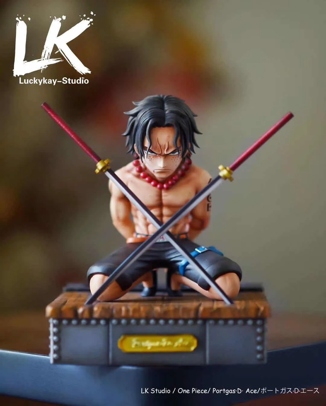 216c9c4233d11f60 【In Stock】LK Studio One-Piece Executioners Platform Ace WCF Scale Resin Statue - Image 1