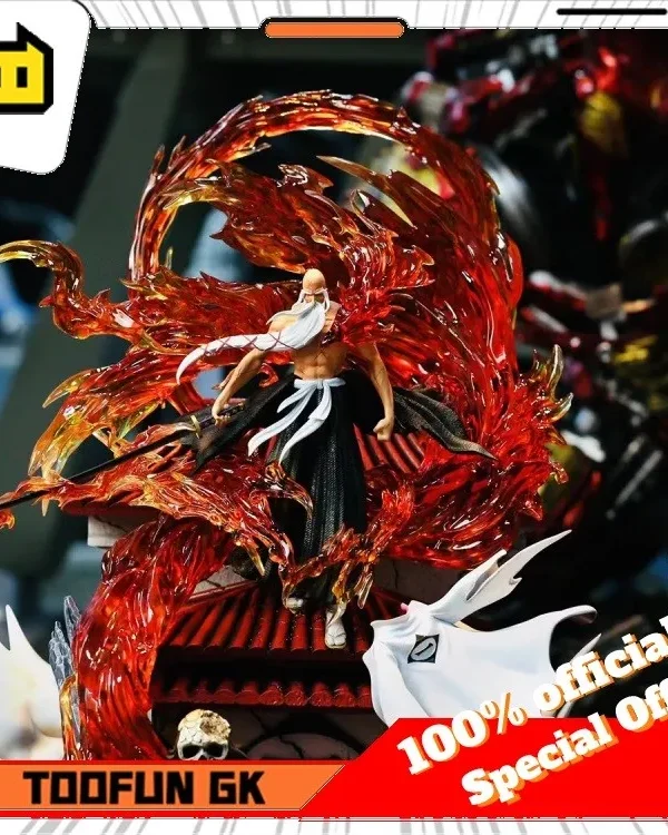 【In Stock】WS-Studio BLEACH Gotei Yamamoto Genryuusai Shigekuni 1:6 Scale Resin Statue