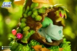 【In Stock】Pokemon Research Laboratory Sleeping Bulbasaur Resin Statue - Image 4