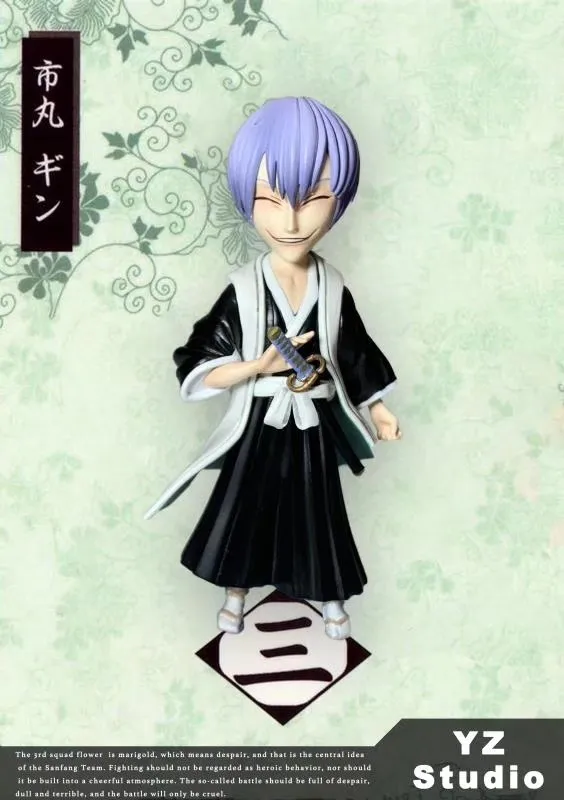 266bb12521e1f37e 【In Stock】YZ Studio BLEACH Gotei 13 Resonance Series Ichimaru Gin WCF Scale Resin Statue - Image 1