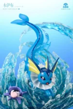 【Pre order】Pallet Town Studio Pokemon Vaporeon 1/10 Resin Statue - Image 5