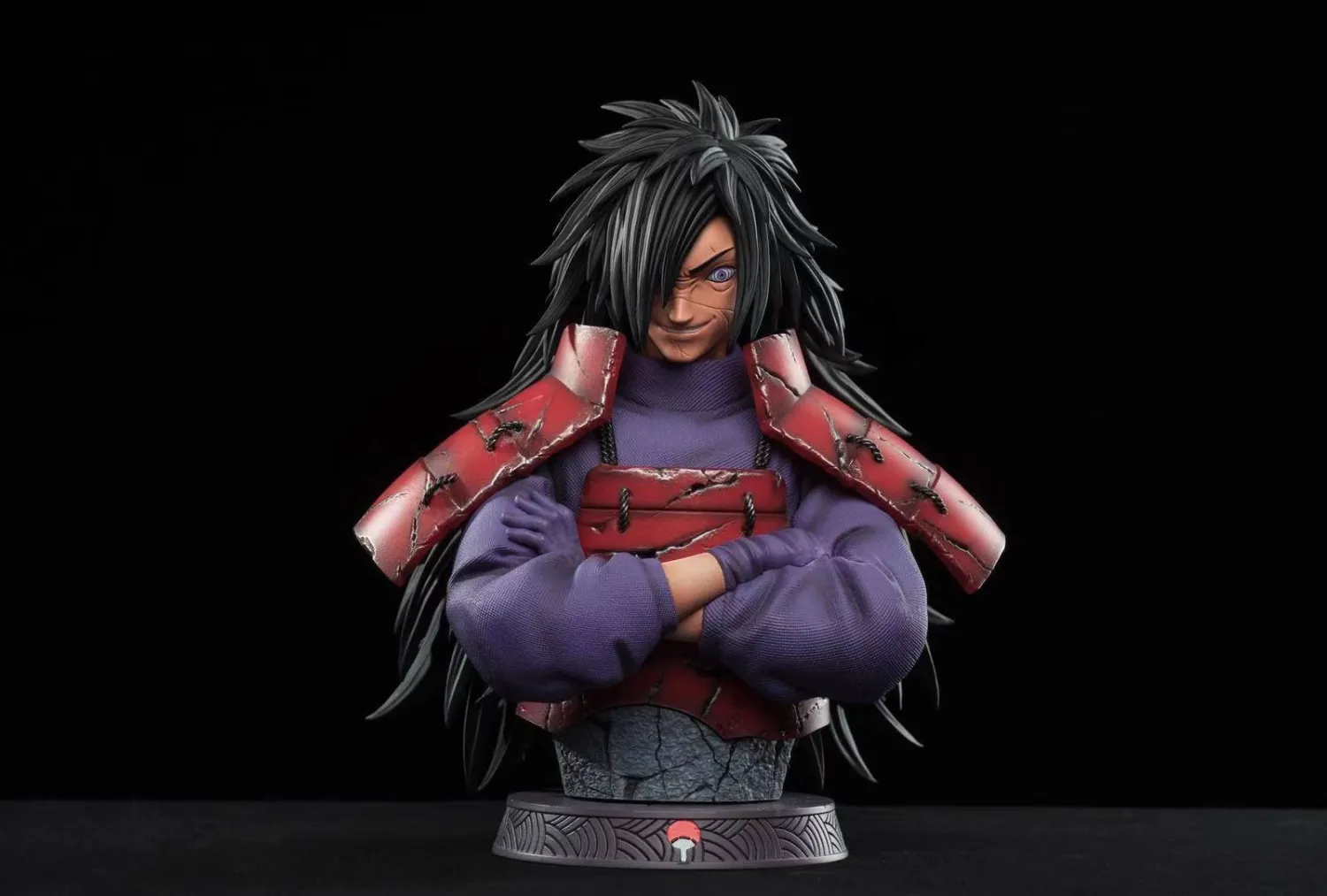 2aaa6234e9f34e1c 【Pre order】Zebra Studio Naruto Uchiha Madara 1:1 Scale Resin Bust Deposit - Image 1