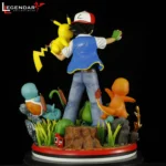 【Pre order】Legendary Collectibles Pokemon Ash Ketchum pikachu Charmander Squirtle Bulbasaur 1/4 Resin Statue Deposit - Image 3