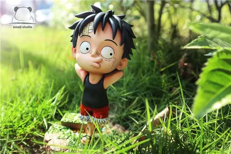 324c2cc486426a25 【Pre order】Emoji Studio One Piece Lying Luffy Resin Statue Deposit - Image 1