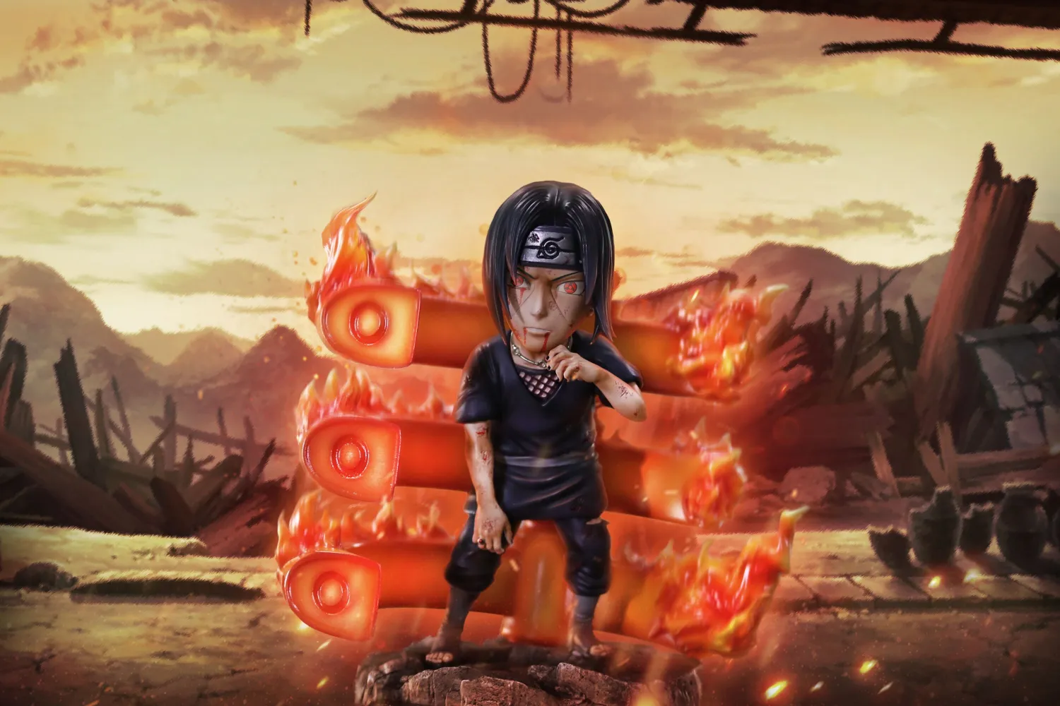 32b4af39406b759b 【Pre order】G5 Studio Naruto Uchiha Itachi WCF Resin Statue Deposit - Image 1