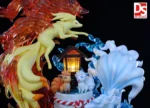 【In Stock】DS Studio Pokemon Fire and Ice Ninetales Family ​Resin Statue - Image 3