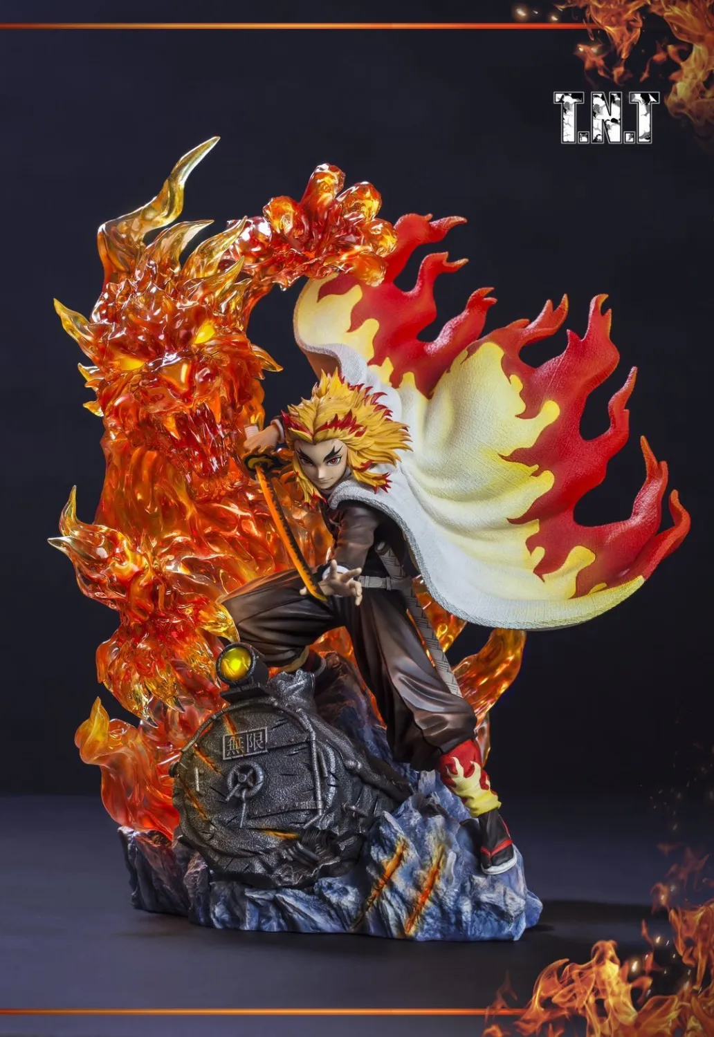 35d5d5f033555cbc 【In Stock】TNT Studio Demon Slayer Rengoku Kyoujurou 1/6 Scale Resin Statue - Image 1