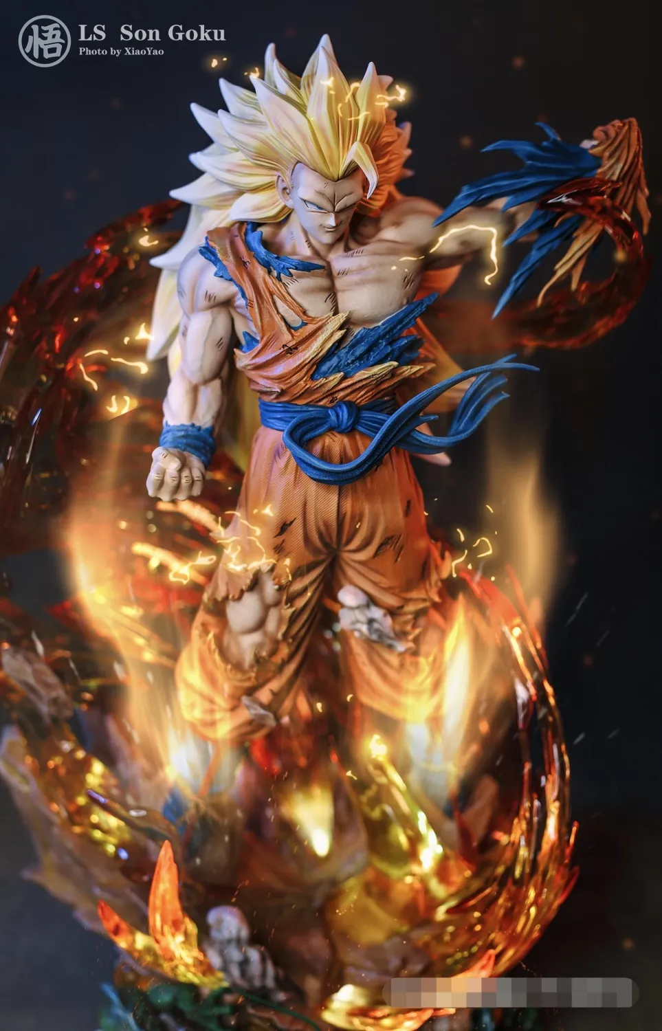 3c03a97f875dfe14 【In Stock】Last Sleep Studio Dragon Ball Z Son Goku SSJ3 Resin Statue - Image 1