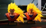【In Stock】XZ Studio Dragon Ball Super Saiyan 3 SSJ3 Goku Bust Resin Statue - Image 2