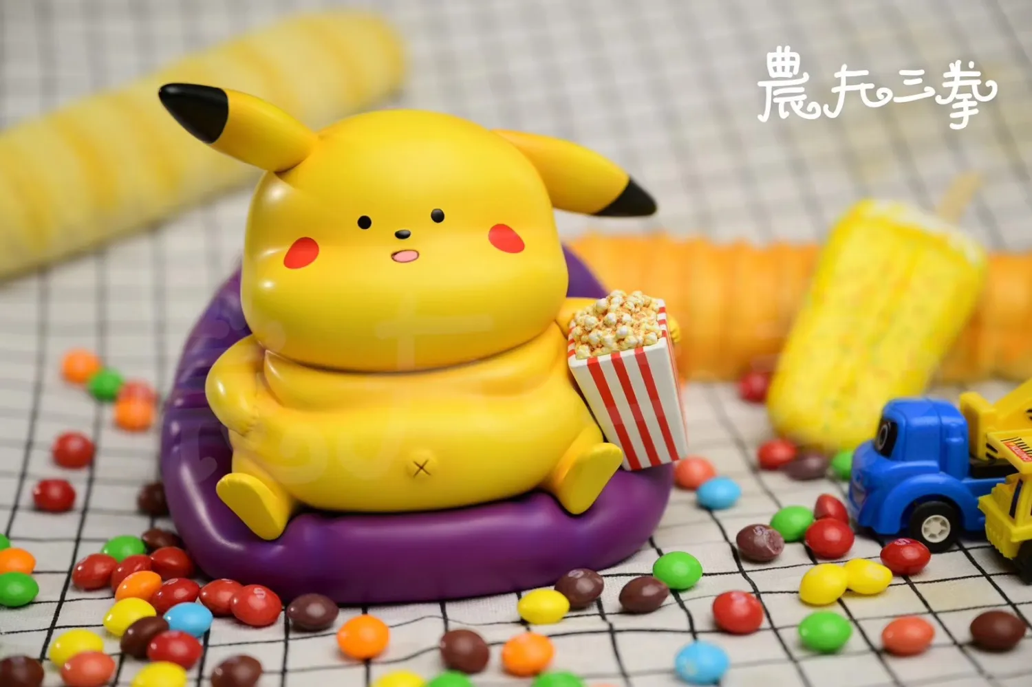 44861db136e8adf6 【Pre Order】Farmer Three Punches Studio Pokemon Fat Pikachu Resin Statue Deposit - Image 1