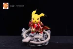 【Pre order】TiaoPi Studio Pokemon Iron Pikachu& WarMachine Blastoise Resin Statue Deposit