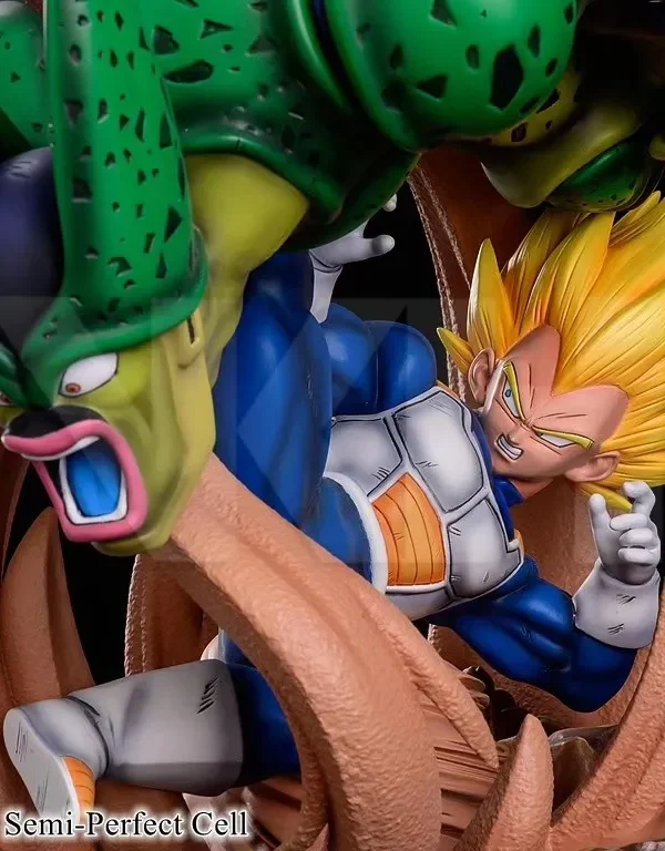 【Pre order】VKH Studio Dragon Ball Z Super Vegeta VS Semi Perfect Cell 1/6 Resin Statue Deposit