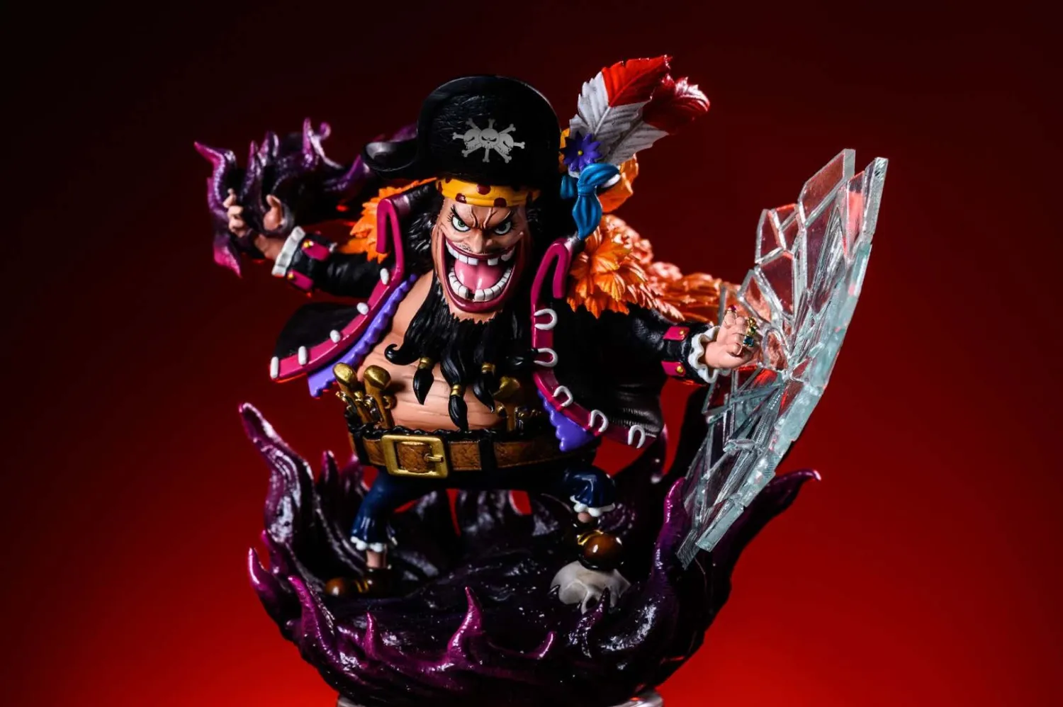 4a62d958098839f2 【Pre Order】League Studio One Piece New world Black Beard Wcf Scale Resin Statue Deposit - Image 1