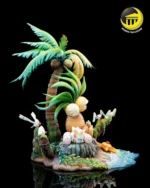 【Pre order】MOON Shadow Studio Pokemon Exeggutor family beach scene Resin Statue - Image 6