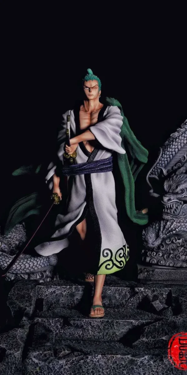 【Pre Order】Cola One-Piece Roronoa Zoro Land of Wano Series Resin Statue Deposit