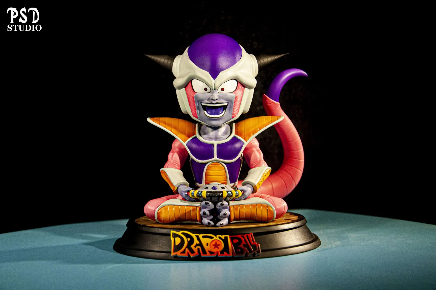4e02d78bfcd980c2 【Preorder】PSD STUDIO Dragon Ball Z Frieza love playing SD Resin Statue Deposit - Image 1