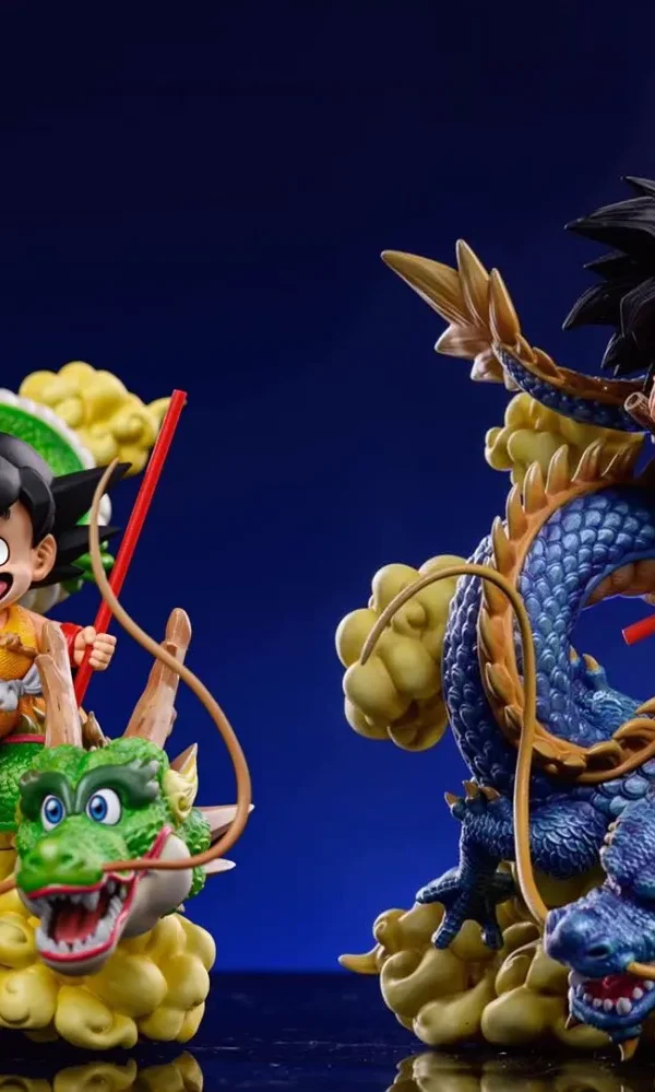 【Preorder】LeaGue Studio Dragon Ball Goku childhood with Shenron WCF Resin Statue Deposit