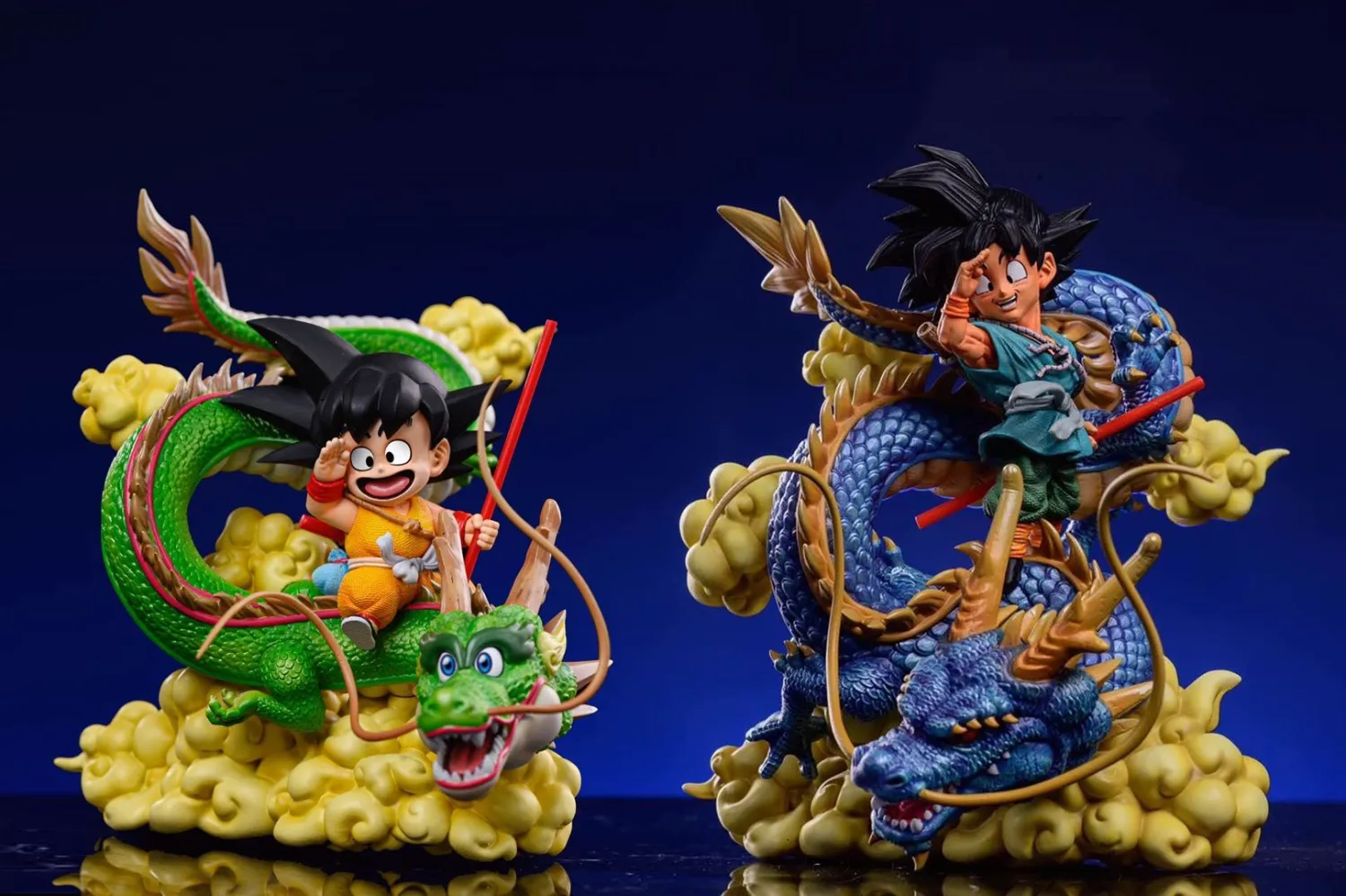 4e2352ce5978d63c 【Preorder】LeaGue Studio Dragon Ball Goku childhood with Shenron WCF Resin Statue Deposit - Image 1