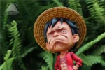 【Pre order】Emoji Studio One Piece Unhappy Luffy Resin Statue Deposit - Image 4