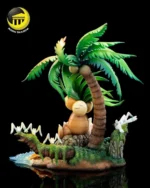 【Pre order】MOON Shadow Studio Pokemon Exeggutor family beach scene Resin Statue - Image 4