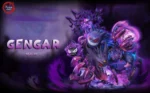【In Stock】Fantasy studio Pokemon Gengar Family Resin Statue - Image 2