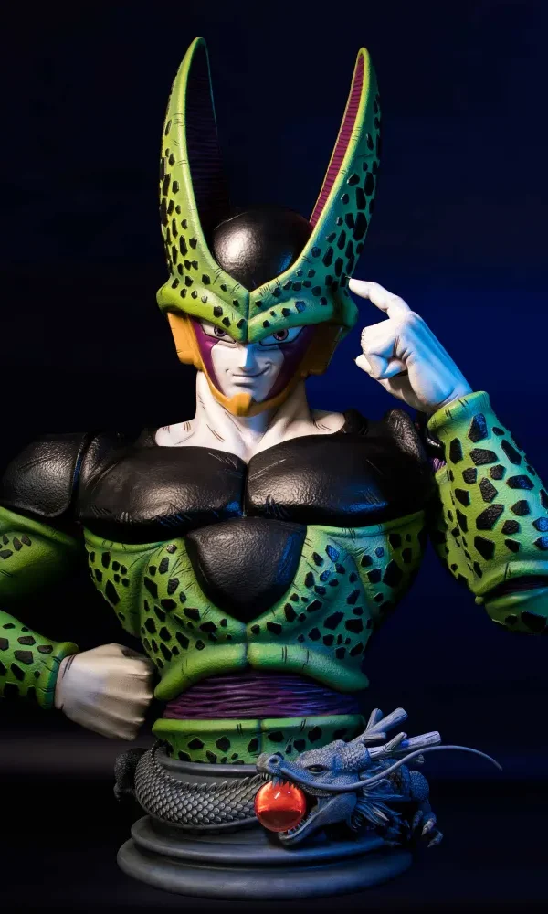 【In Stock】SD STUDIO Dragon Ball Z Perfect Cell Bust Resin Statue