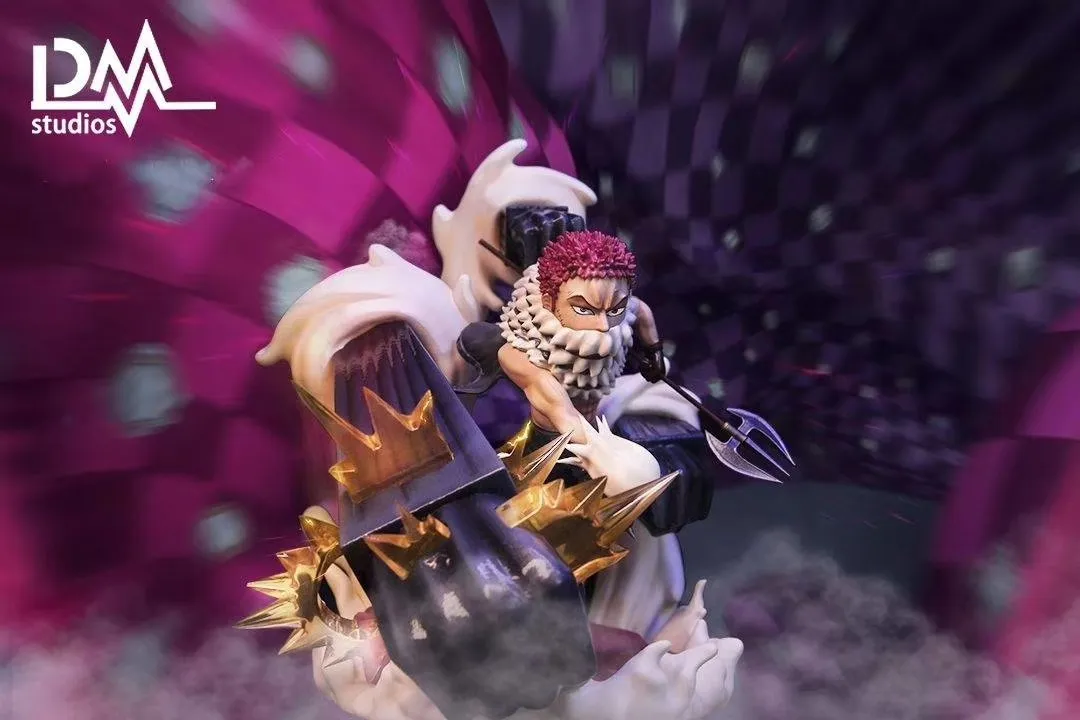 5501e029e54a2874 【In Stock】DM Studio One Piece Yonko Big Mom Family Series Charlotte Katakuri WCF Scale Resin Statue - Image 1