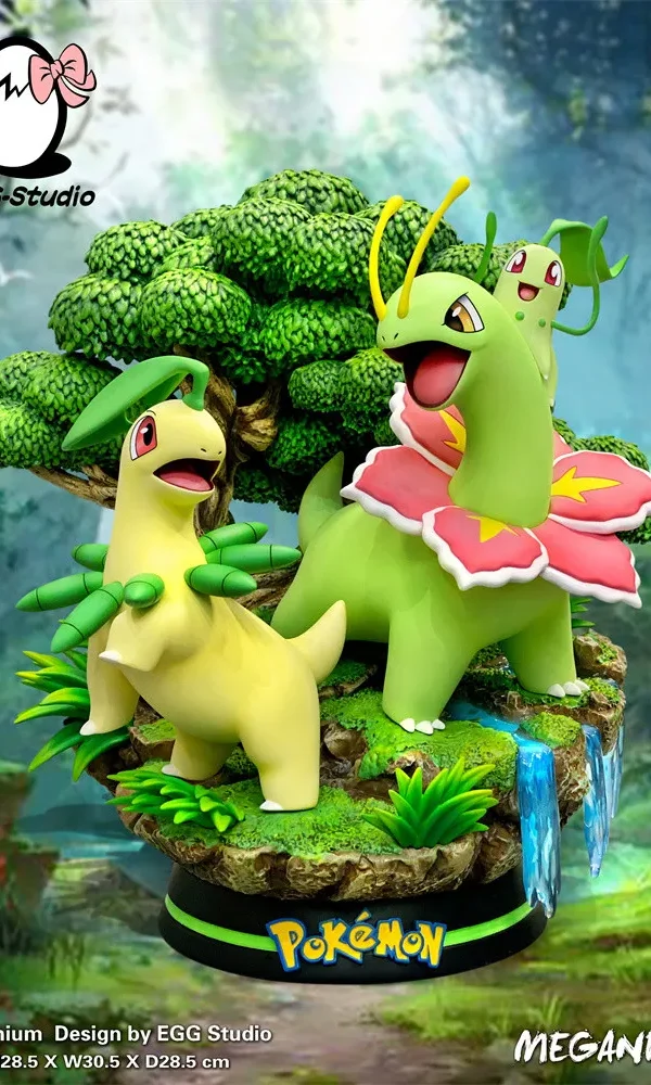 【Pre order】EGG-Studio Pokemon Meganium evolutionary chain Resin Statue
