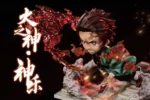 【Pre Order】G5 Studio Demon Slayer Kimetsu no Yaiba Kamado Tanjirou Sun of breathing wcf Scale Resin Statue Deposit - Image 2